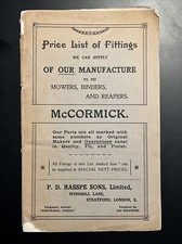 McCormick Price List of