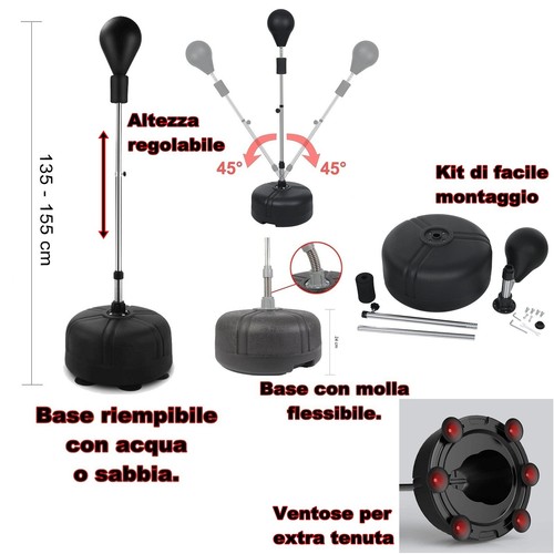 Sacco pera fitboxe - pera, da