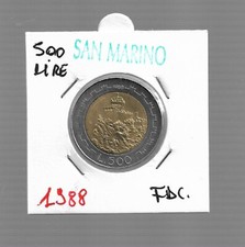 moneta San Marino da 500 Lire