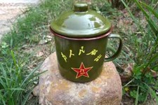Tazza smaltata PLA esercito