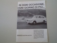 advertising Pubblicità 1961 INNOCENTI AUSTIN A40 A 40
