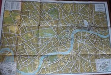 Mappa pittorica Londra. Mappa