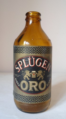 Bottiglia splugen oro - 33, cl