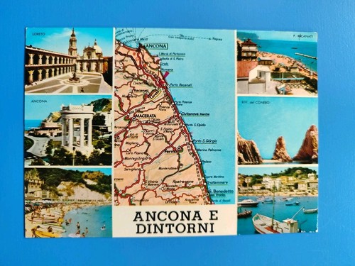 Ancona dintorni cartolina - ancona, dintorni,