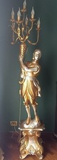 Moro veneziano lampada statua - moro,
