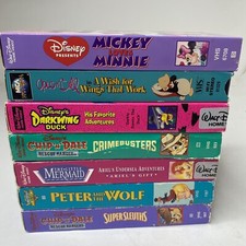 Disney vhs lot mickey - lot,