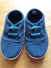 Scarpe bimbo blu senza stringhe n. 22