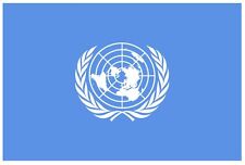  Bandiera ONU -stikers-