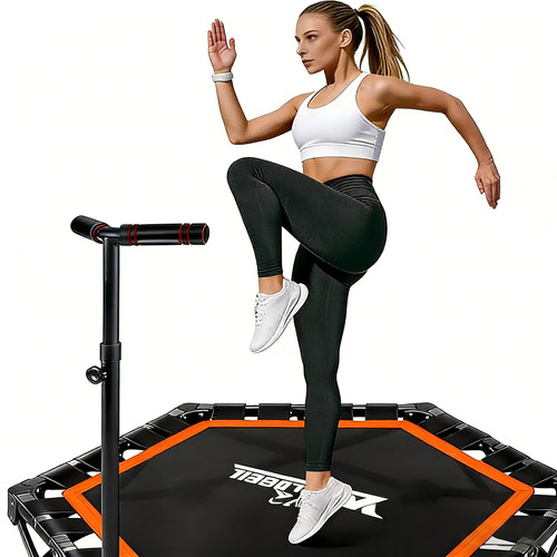 Trampolino fitness pieghevole - trampolino,