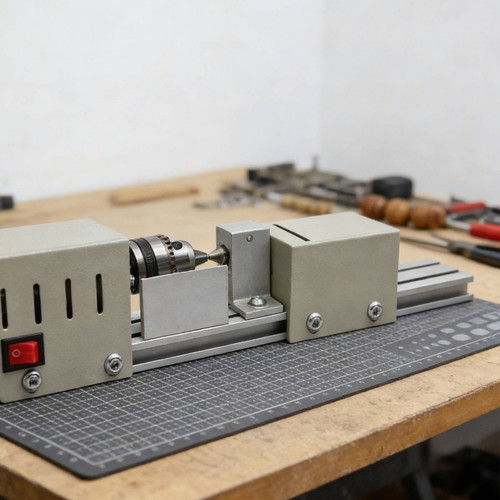 Mini tornio per legno motore - mini,