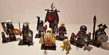 9 minfigure Uruk Saruman -  Lord of the Rings - Il signore degli anelli - LOTR