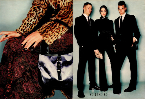 Anni pubblicità gucci - •,