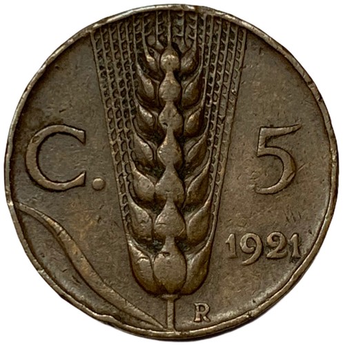 Centesimi 1921 spiga - centesimi,
