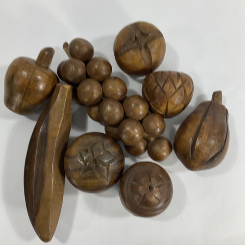 Centrotavola set frutta - , legno