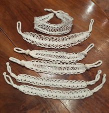 6 Antiche Ambrasse Per Tende In Macrame'.