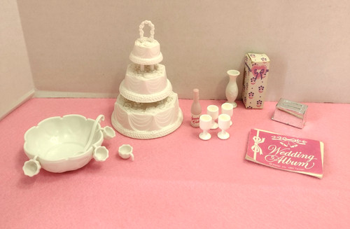Mattel barbie torta nuziale - mattel,
