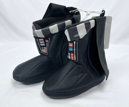 Stivali pantofole neri darth - neri,