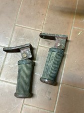 COPPIA PEDANE POGGIAPIEDI  per moto d'epoca  ORIGINALE Anni 50 60