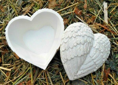 Scatola portagioie cuore - ,