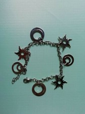 Bracciale Donna Più con ciondoli (sole, cerchi) di colori diversi (oro/rosa)