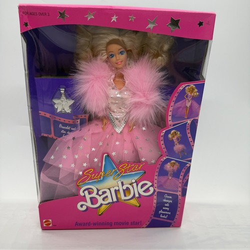 Barbie 1988 superstar nrfb - barbie,