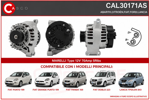 Alternatore generatore casco - alternatore,