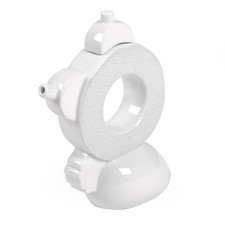 Teiera porcellana bianca CHAD