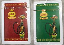 Mazzo 8 carte da gioco Al Fakher Shisha Starbuzz Exotica 4 mazzi rossi + 4 verdi