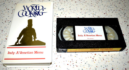 World cooking vhs italy - of,