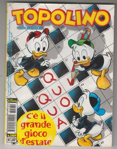 Topolino 2489 del 12 agosto - 2489,