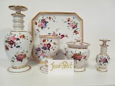 Servizio da camera / studio per bevande in porcellana parigina Jacob Petit XIX 