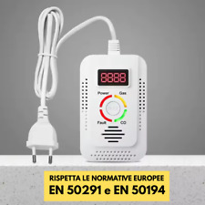 RILEVATORE MONOSSIDO DI CARBONIO E GAS 2in1 - Certificato per B&B