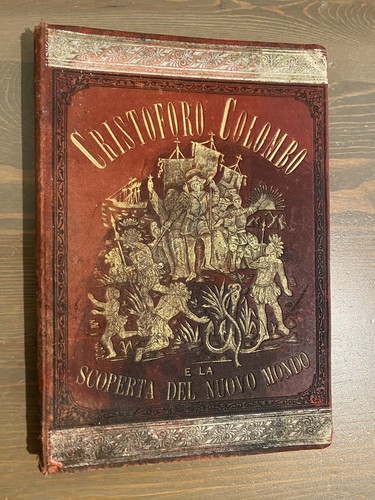 Libro edizione 1892 cristoforo - edizione,