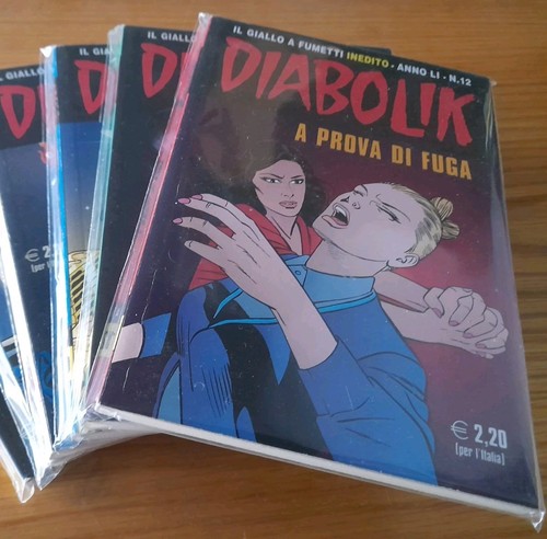 Lotto diabolik inedito anno - diabolik, li