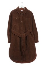 JUNKYARD Cappotto in eco pelliccia Donna Cappotto Taglia IT 40 marrone