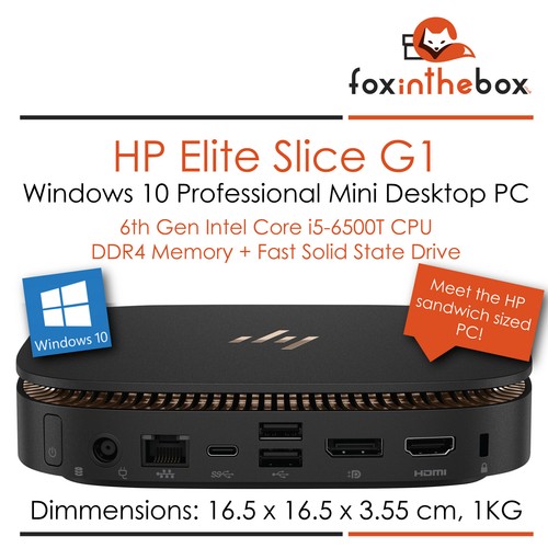 Elite slice mini desktop - hp,