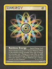 Rainbow Energy Pokemon Card