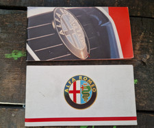 2 VECCHI LIBRETTI ALFA ROMEO