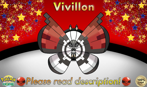 Vivillon poké ball modello - ✨vivillon,