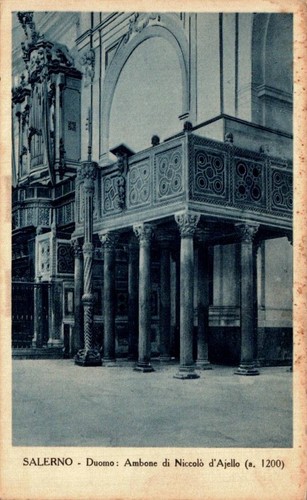 Salerno duomo ambone - -,