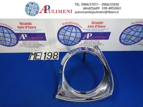 Cornice faro acciaio - dx,