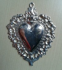   EX VOTO CUORE IN METALLO