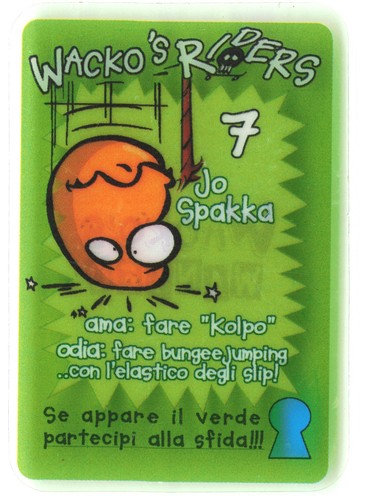 T275 wacko card - [t275], wacko's