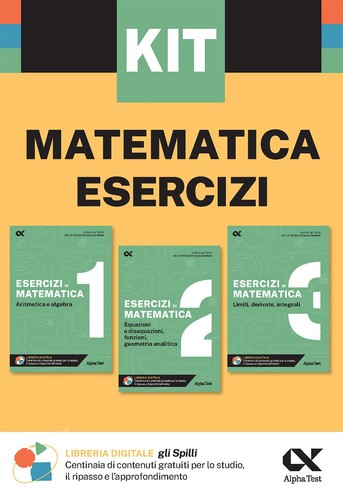 Libro kit spilli - -, matematica