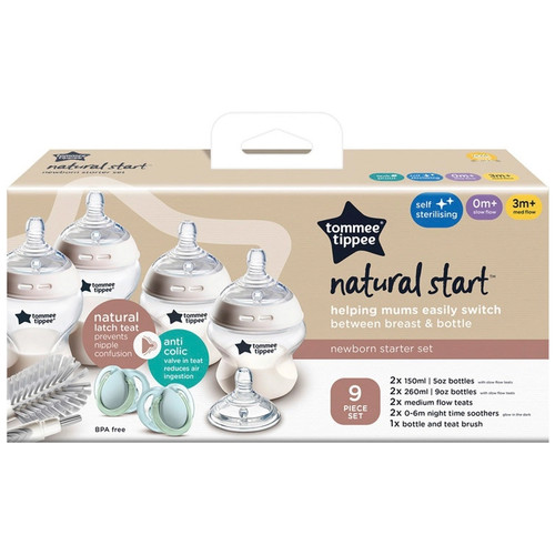 Set iniziale biberon anti