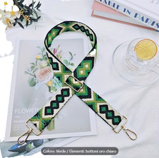 Tracolla borsa fantasia rombi