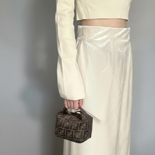 Borsa a mano FENDI Zucca Small