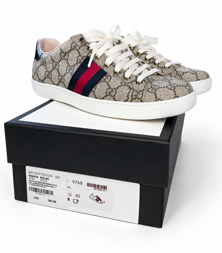 Gucci ace supreme canvas - gg,
