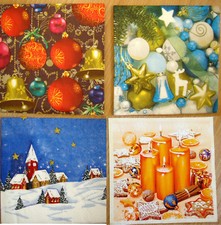 4 set tovaglioli di carta