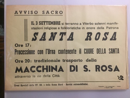 Manifesto viterbo 1965 - 99,
